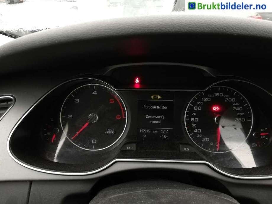 Audi A4 2007-2014 (Type IV) (B8) (B8), Motorkode: CJCD, Girkassekode: NYM