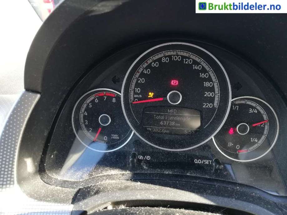 VW E-Up 2013-2019 , Motorkode: CHYA, Girkassekode: 