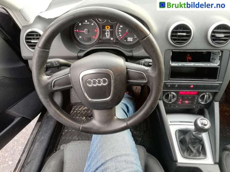 Audi A3 2009-2012 (Type II, Fase 2) , Motorkode: CAYC, Girkassekode: LUB