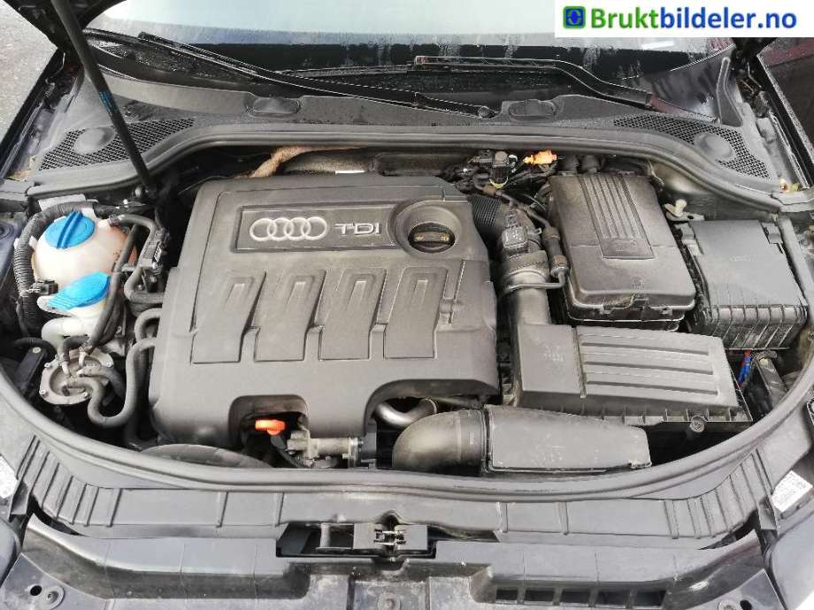 Audi A3 2009-2012 (Type II, Fase 2) , Motorkode: CAYC, Girkassekode: LUB