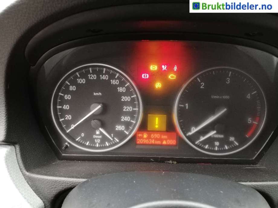 BMW 3-Serie 2005-2011 (E90/E91/E92/E93) (E90/E91/E92/E93), Motorkode: N47-D20A, Girkassekode: 