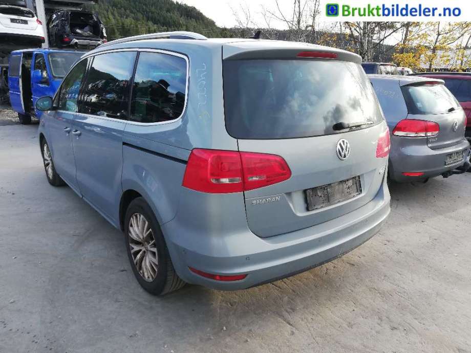 VW Sharan 2010-->> (Type II) , Motorkode: CFFB, Girkassekode: LTA