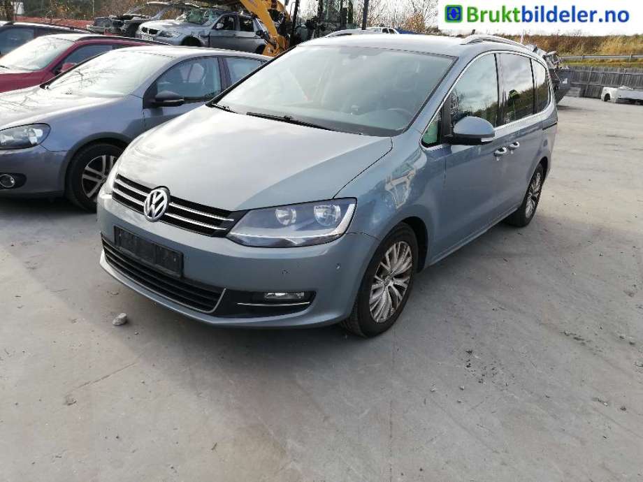 VW Sharan 2010-->> (Type II) , Motorkode: CFFB, Girkassekode: LTA