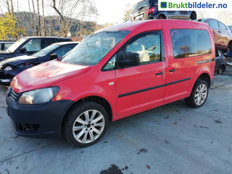VW Caddy, 2010-2015 (Type III, Fase 2)  delebil , Motorkode: CFHF, Girkassekode: NFQ
