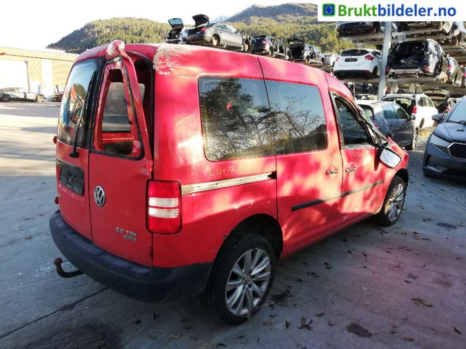 VW Caddy 2010-2015 (Type III, Fase 2) , Motorkode: CFHF, Girkassekode: NFQ