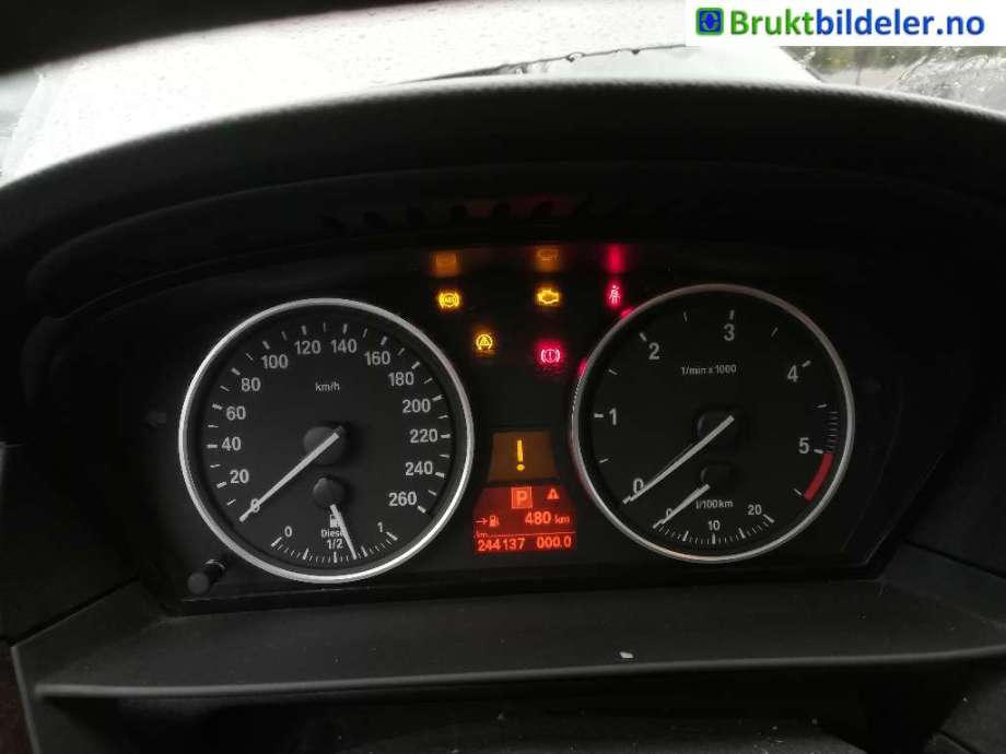 BMW 5-Serie 2003-2010 (E60/E61) (E60/E61), Motorkode: M57-D30, Girkassekode: GA6HP26Z - 4-wheel