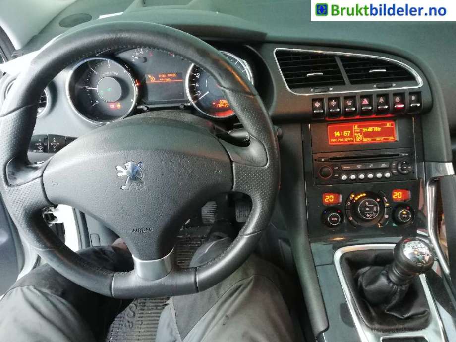 Peugeot 3008 2009-2016 (Type I) , Motorkode: 9HZ, Girkassekode: 