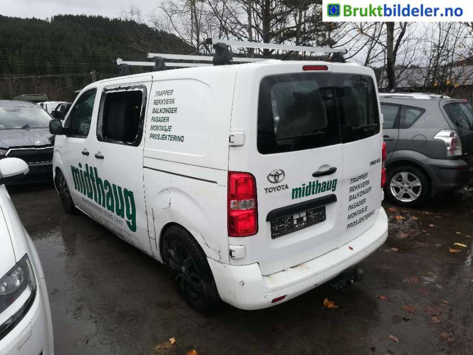 Toyota Proace 2016-->> (Type II) , Motorkode: 4WZ-FTV, Girkassekode: 