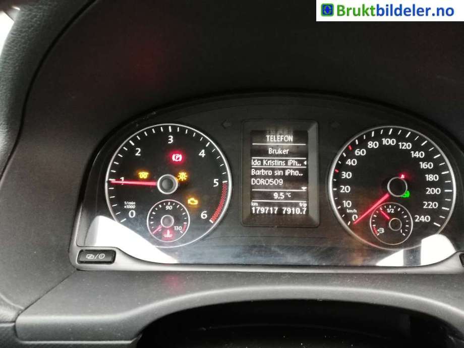 VW Caddy 2010-2015 (Type III, Fase 2) , Motorkode: CFHC, Girkassekode: PQT