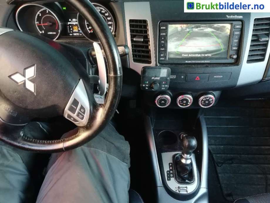Mitsubishi Outlander 2010-2012 (Type II, Fase 2) delebil , Motorkode: 4HK, Girkassekode: 