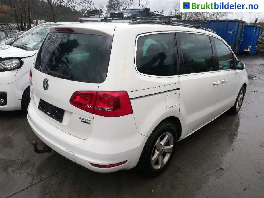 VW Sharan 2010-->> (Type II) , Motorkode: CFFB, Girkassekode: LQU