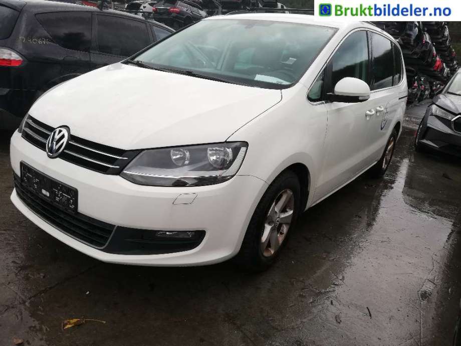 VW Sharan 2010-->> (Type II) , Motorkode: CFFB, Girkassekode: LQU