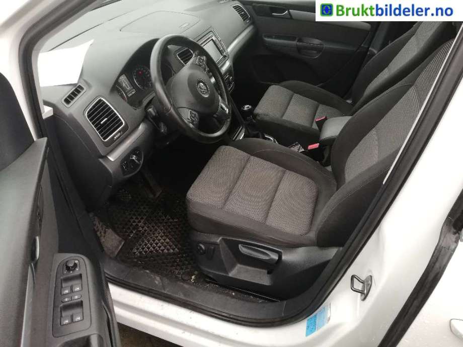 VW Sharan 2010-->> (Type II) , Motorkode: CFFB, Girkassekode: LQU