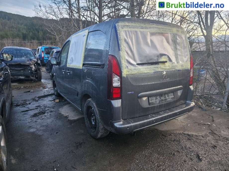 Peugeot Partner 2015-2019 (Type II, Fase 2) , Motorkode: BHY, Girkassekode: 
