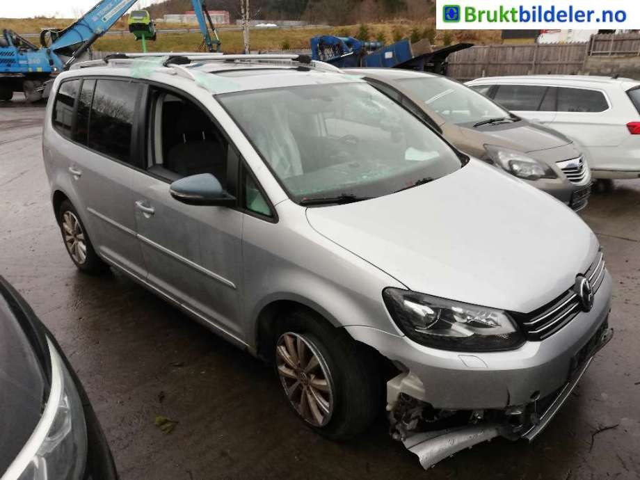 VW Touran, 2010-2015 (Type I, Fase 3)  delebil , Motorkode: CAYC