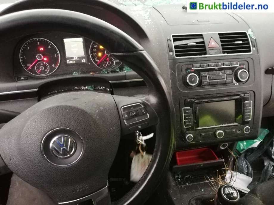 VW Touran 2010-2015 (Type I, Fase 3) delebil , Motorkode: CAYC, Girkassekode: