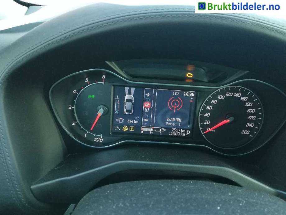 Ford Mondeo 2011-2014 (Type IV, Fase 2) , Motorkode: UFBA, Girkassekode: 