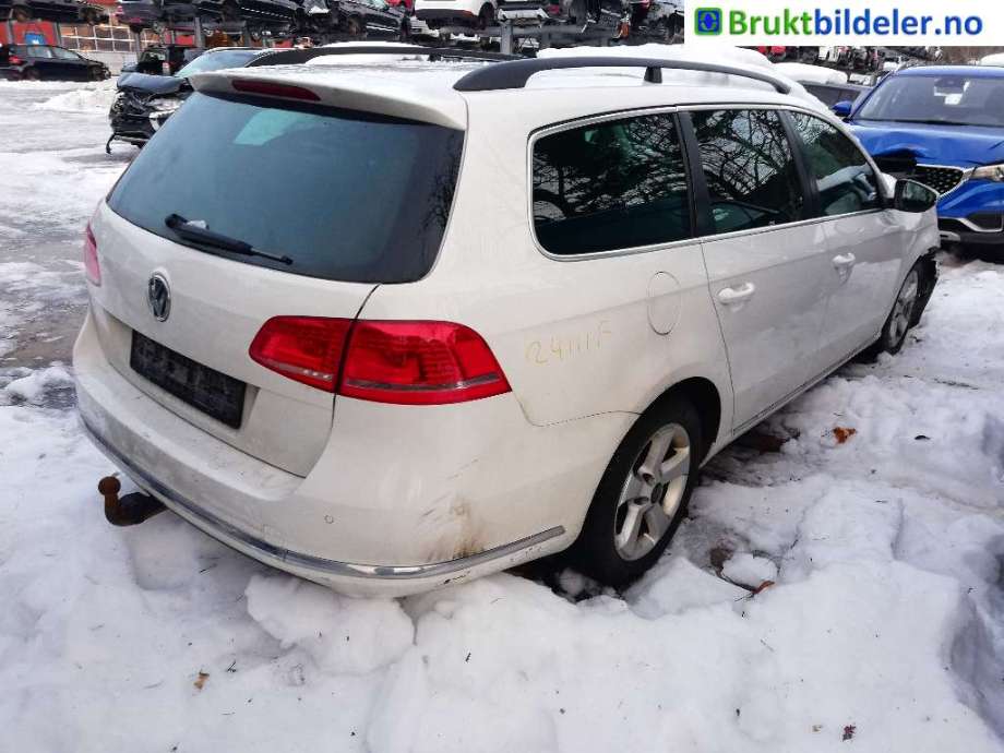 VW Passat 2011-2015 (B7) (B7), Motorkode: CAYC, Girkassekode: PVW