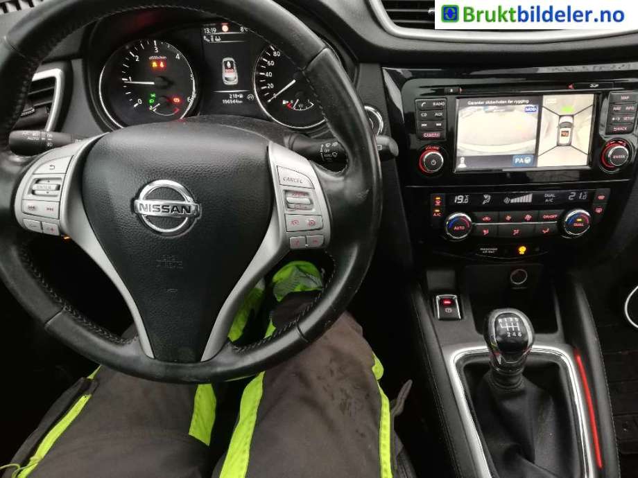 Nissan Qashqai 2014-2021 (Type II) , Motorkode: R9M, Girkassekode: 