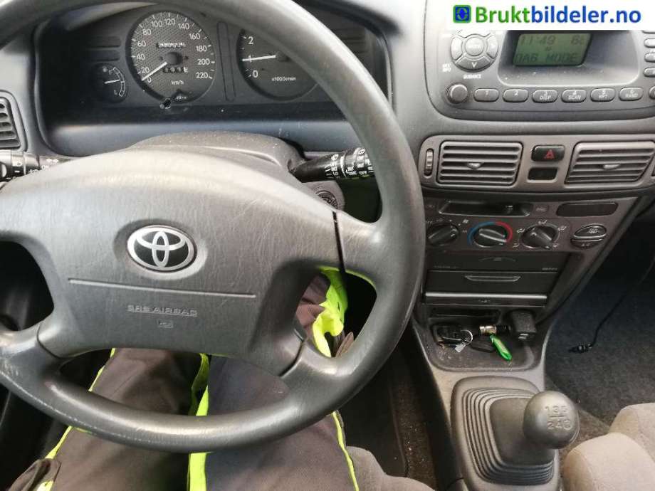 Toyota Corolla 2000-2002 (Fase 2) , Motorkode: 7A-FE, Girkassekode: 