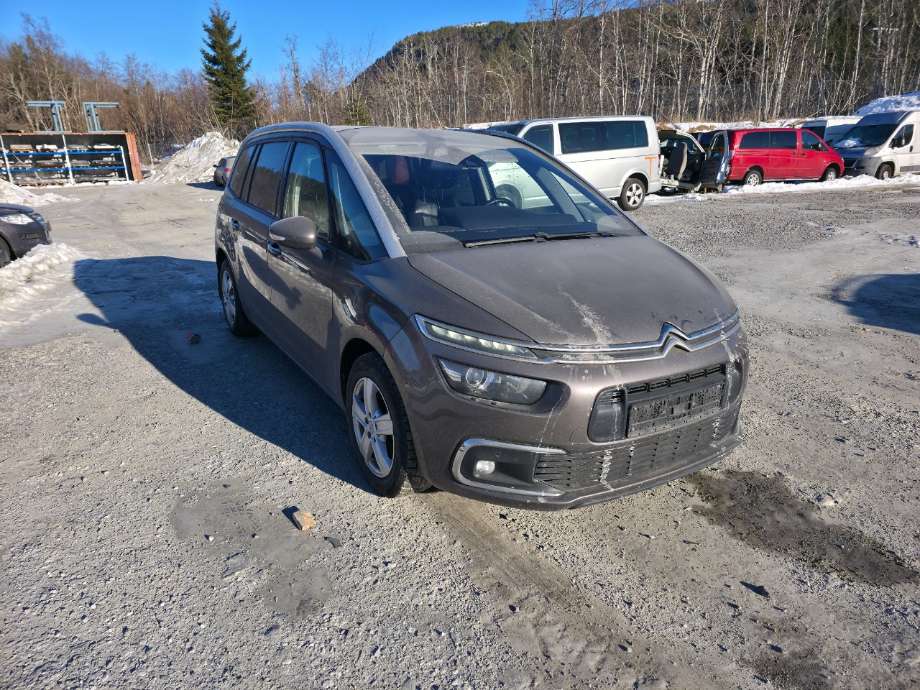 Citroën C4, Picasso 2013-2018 (Type II) , Motorkode: BHZ, Girkassekode: 