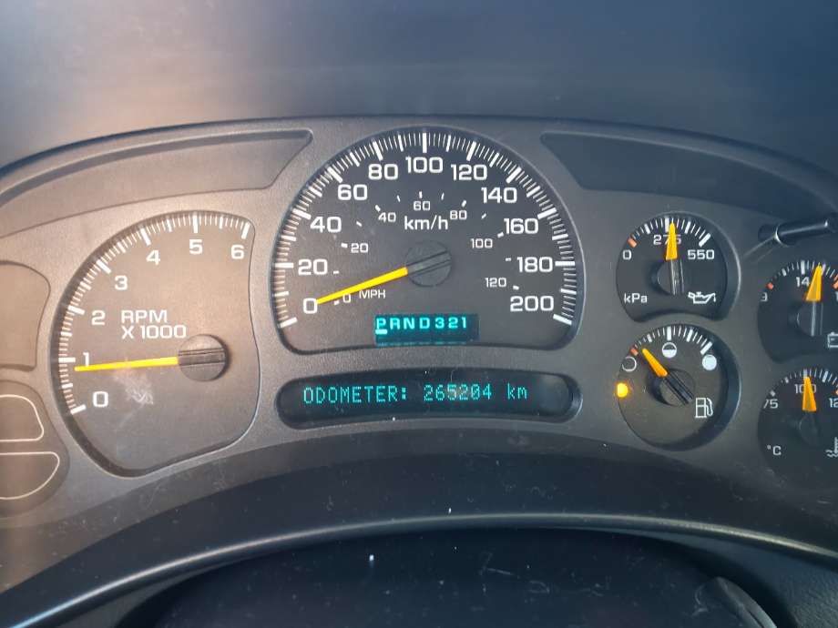 Chevrolet Tahoe 2001-2005 (Type II) , Motorkode: T, Girkassekode: 