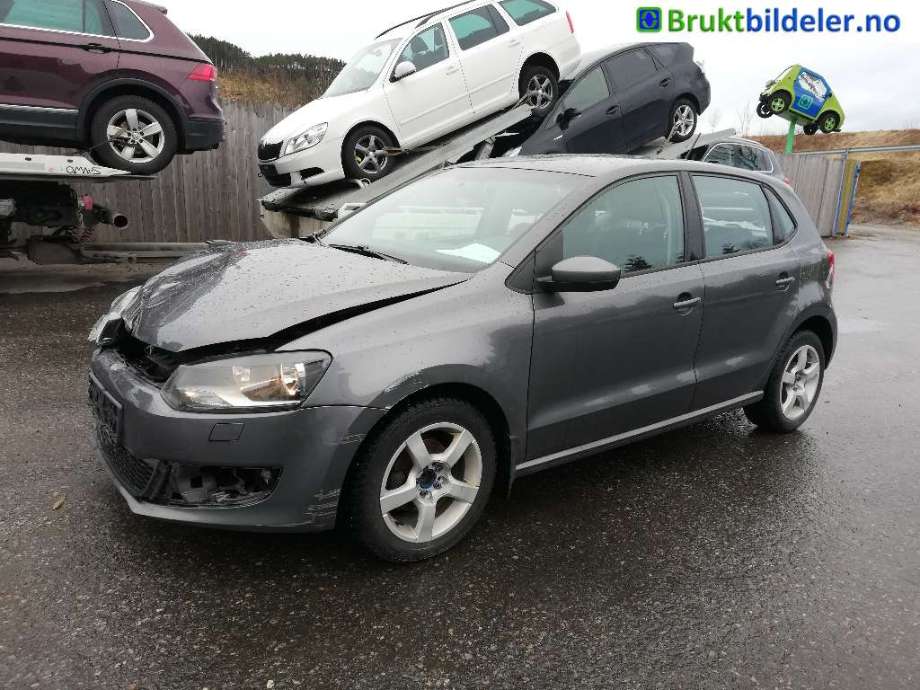 VW Polo 2009-2014 (Type V, Fase 1) , Motorkode: CFWA, Girkassekode: MZK