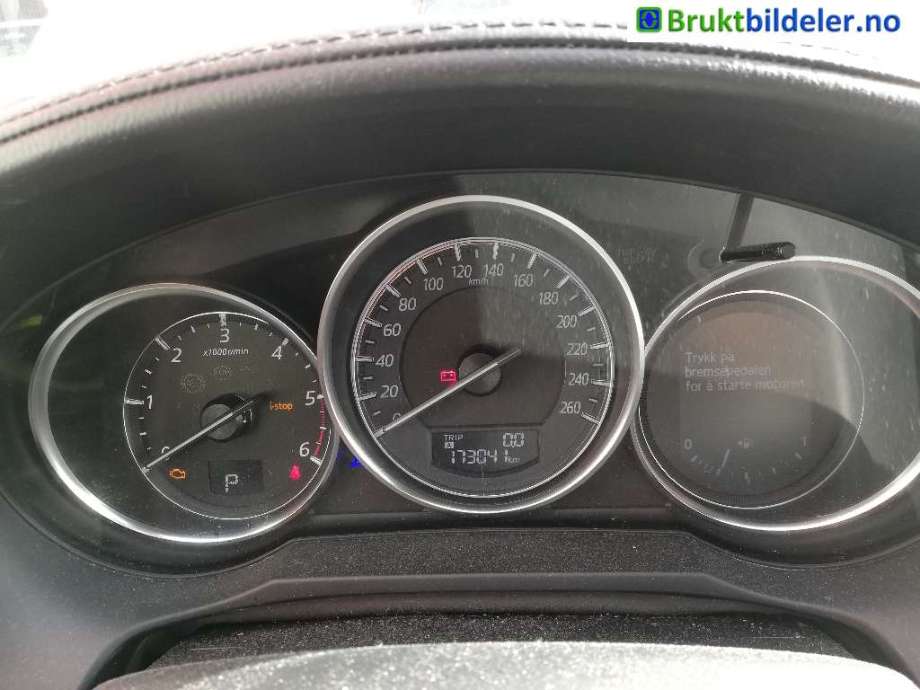 Mazda 6 2015-2018 (Type III, Fase 2) delebil , Motorkode: SH-VPTS, Girkassekode: 