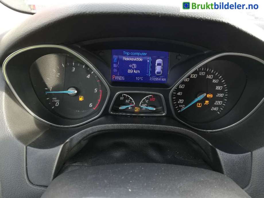 Ford Focus 2011-2014 (Type III, Fase 1) delebil , Motorkode: TYDA, Girkassekode: 