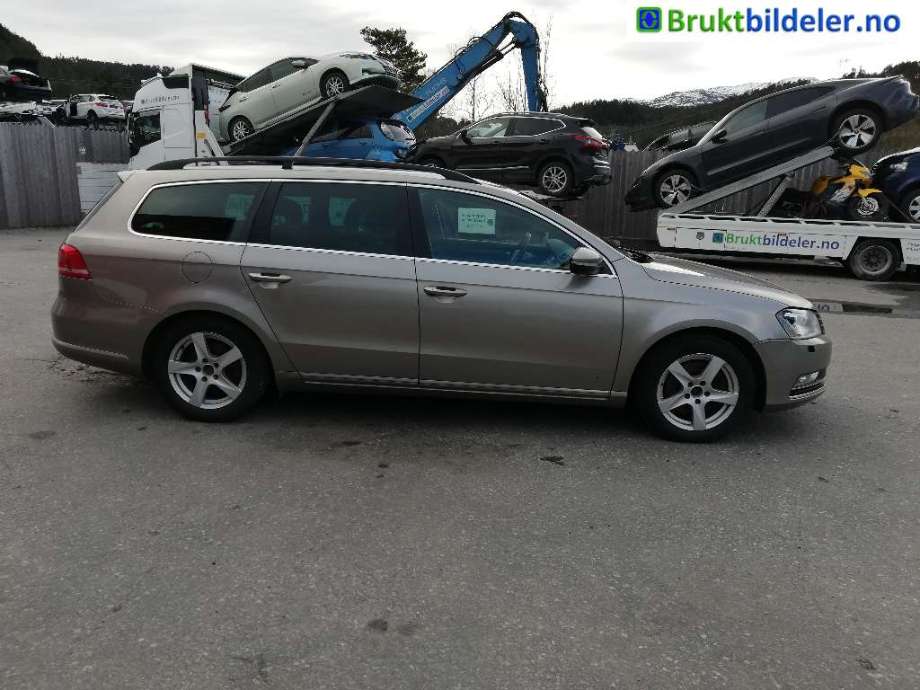 VW Passat 2011-2015 (B7) (B7), Motorkode: CAYC, Girkassekode: PVW