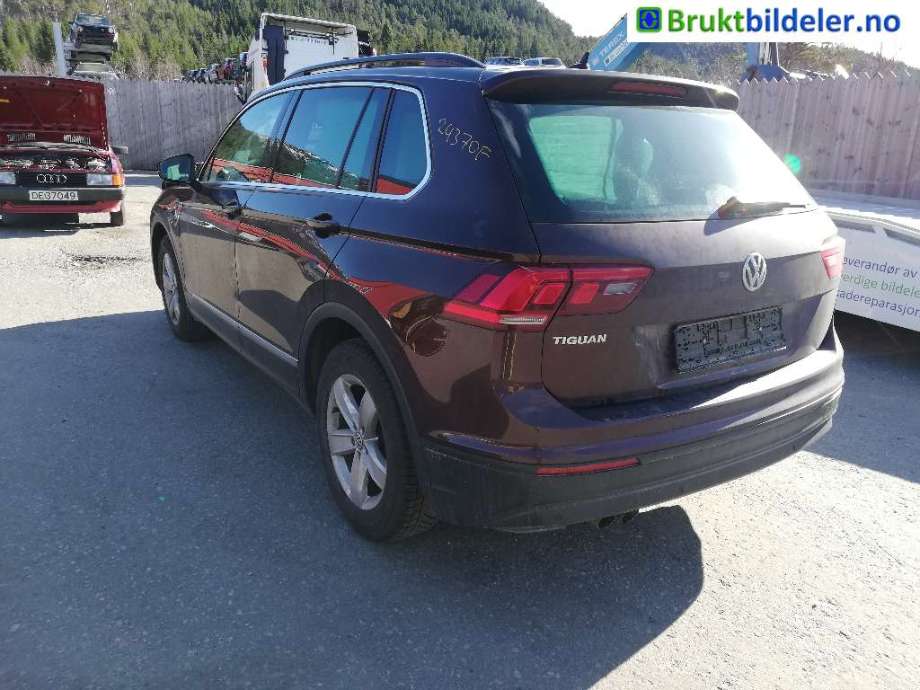 VW Tiguan 2016-2020 (Type II, Fase 1) , Motorkode: DFGA, Girkassekode: TFU