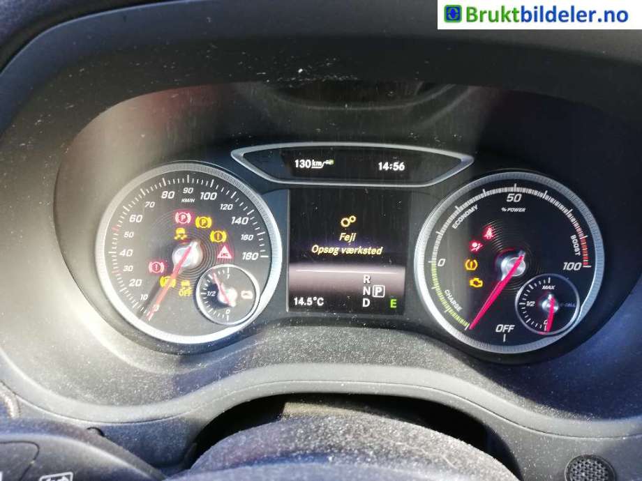 Mercedes B-Klasse 2011-2018 (W246) (W246), Motorkode: EM780.990, Girkassekode: 