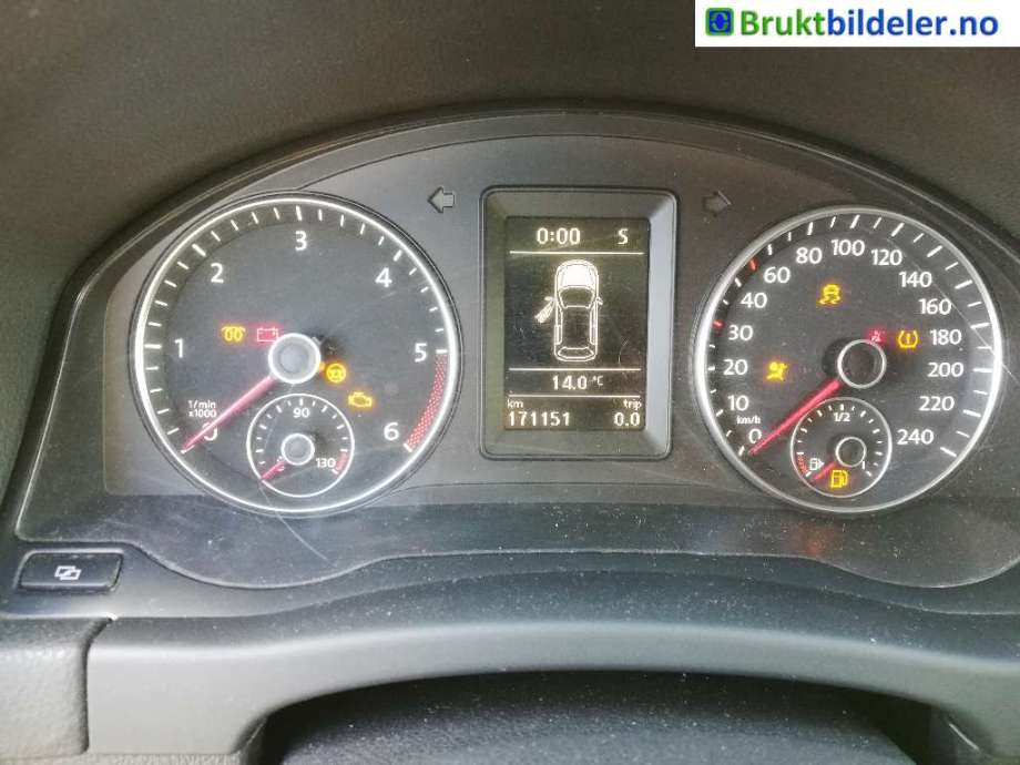 VW Golf, Plus/Cross 2009-2013 (Fase 2) , Motorkode: CAYC, Girkassekode: 