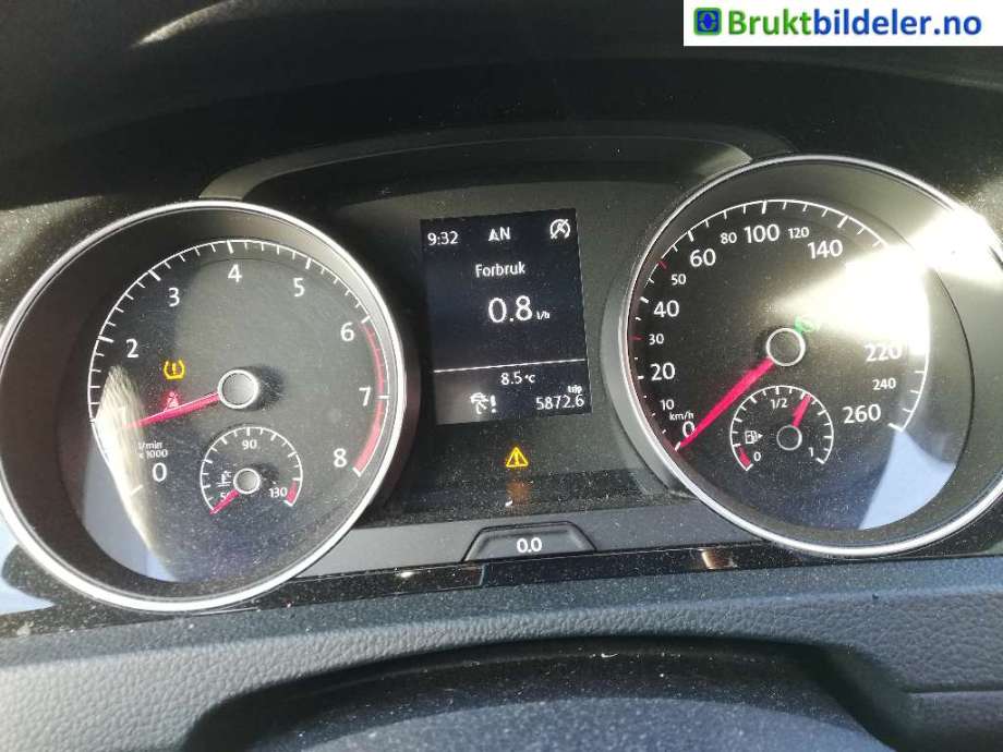 VW Golf VII 2012-2017 (Fase 1) , Motorkode: CHPA, Girkassekode: PLF