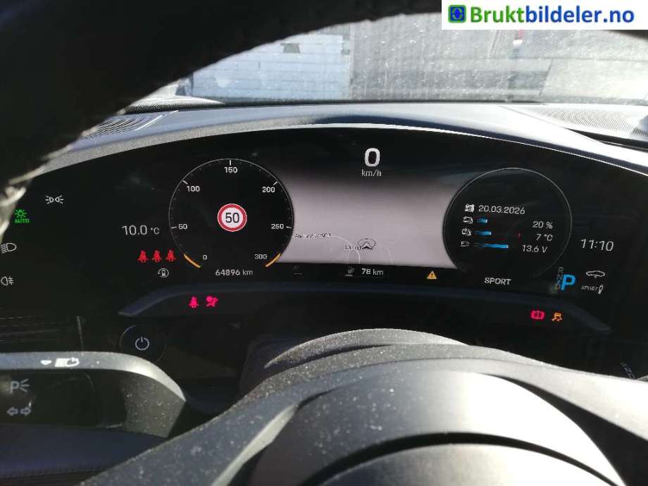 Porsche Taycan 2019-->> , Motorkode: EBF, Girkassekode: 