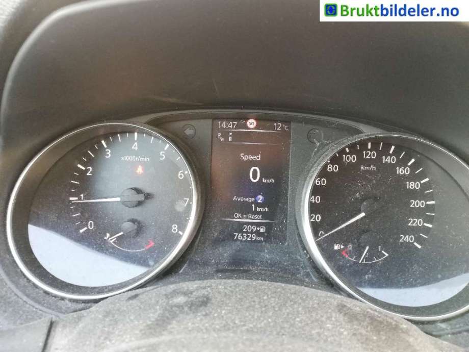 Nissan Qashqai 2014-2021 (Type II) , Motorkode: HRA2DDT, Girkassekode: 