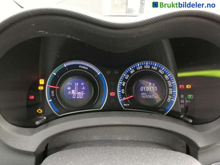 Toyota Auris 2010-2012 (Type I, Fase 2) , Motorkode: 2ZR-FXE, Girkassekode: 