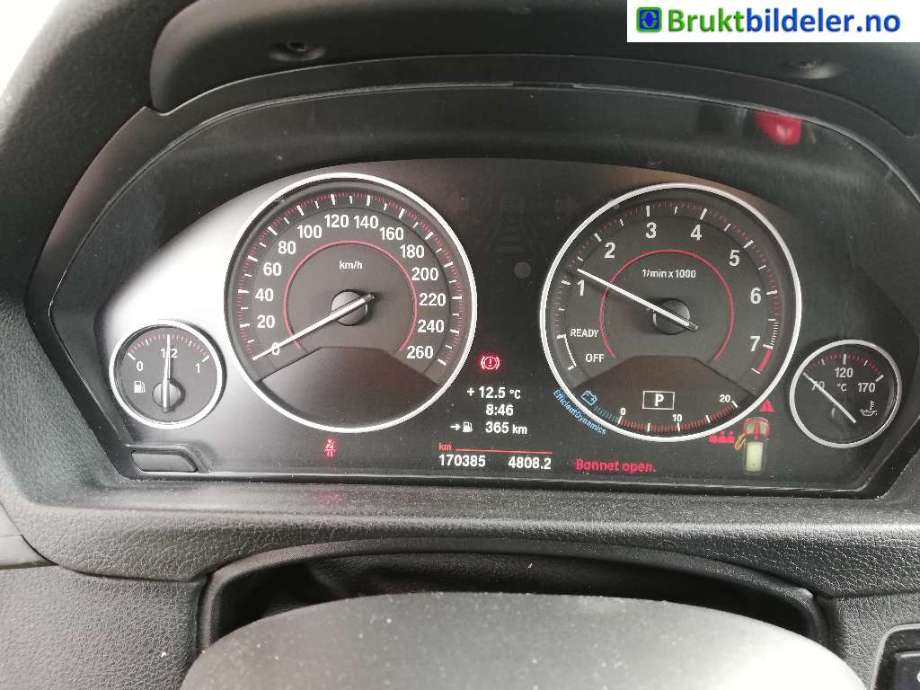 BMW 3-Serie 2012-2018 (F30/F31/F34) (F30/F31/F34), Motorkode: N13-B16A, Girkassekode: GA8HP45 - ZTH
