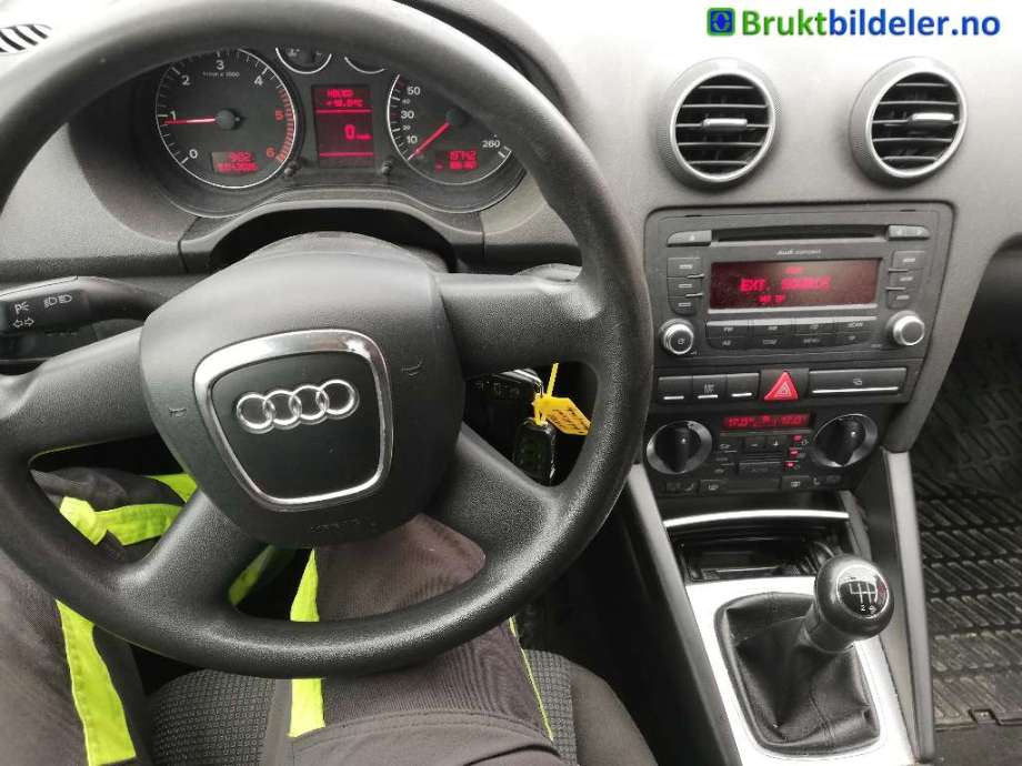 Audi A3 2003-2008 (Type II, Fase 1) delebil , Motorkode: BLS, Girkassekode: 