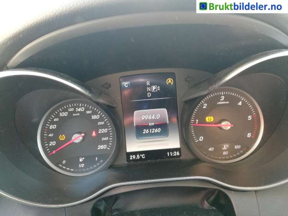 Mercedes C-Klasse 2014-2018 (Fase 1) (W205) delebil , Motorkode: OM651.921, Girkassekode: 722.965