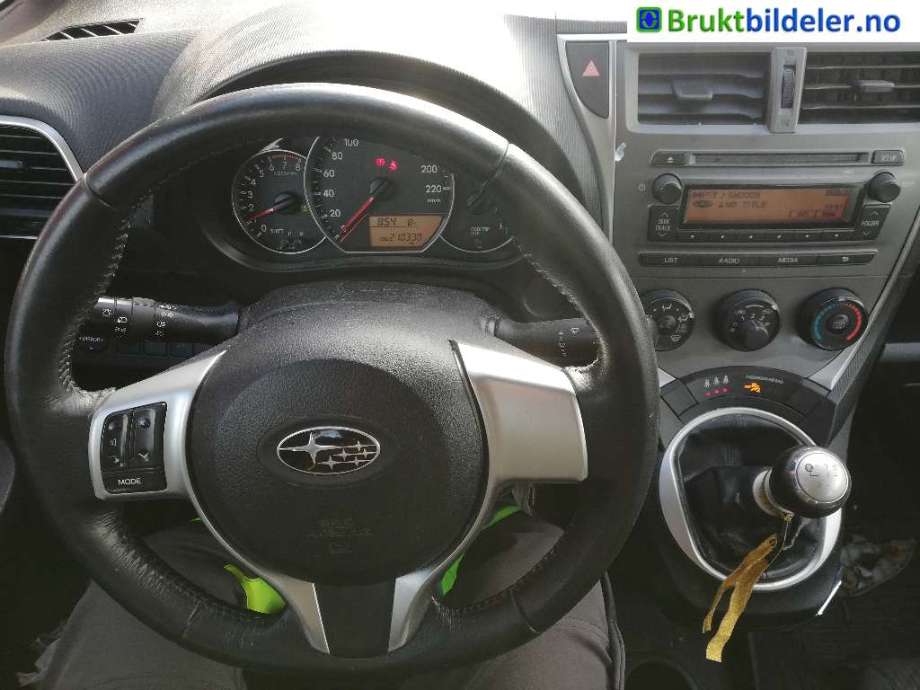 Subaru Trezia 2011-2013 , Motorkode: 1NR-FE, Girkassekode: 