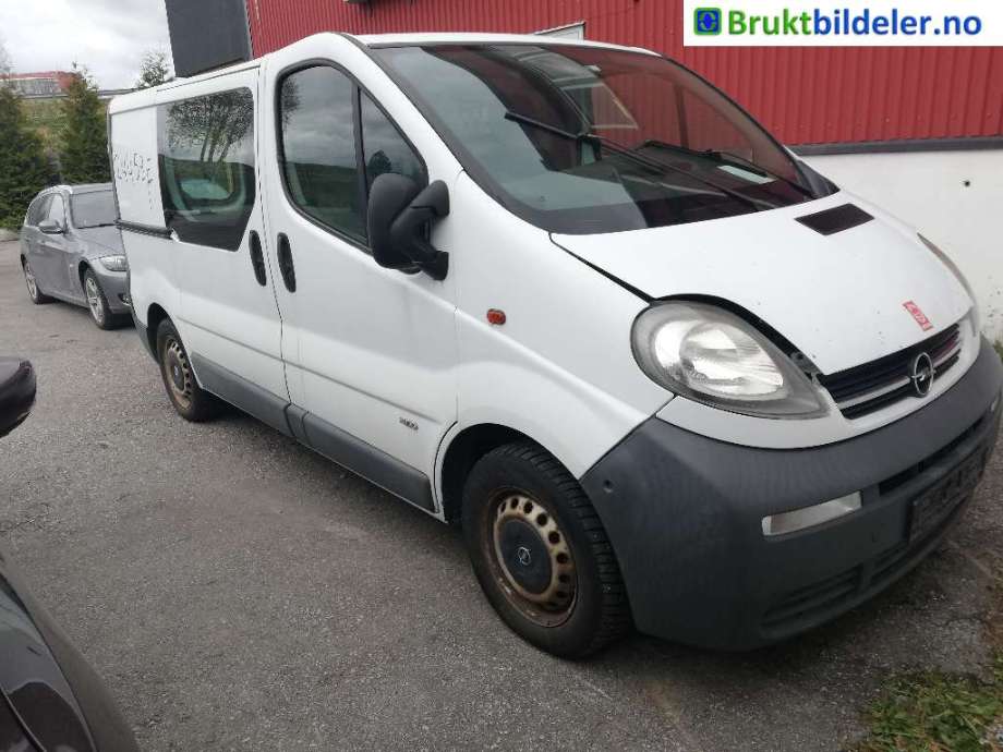 Opel Vivaro A, 2006-2014  delebil , Motorkode: F9Q-760