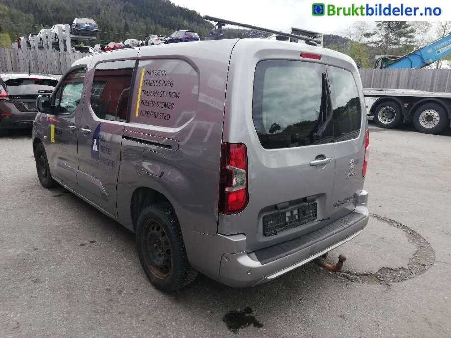 Peugeot Partner 2019-->> (Type III) , Motorkode: YHY, Girkassekode: 
