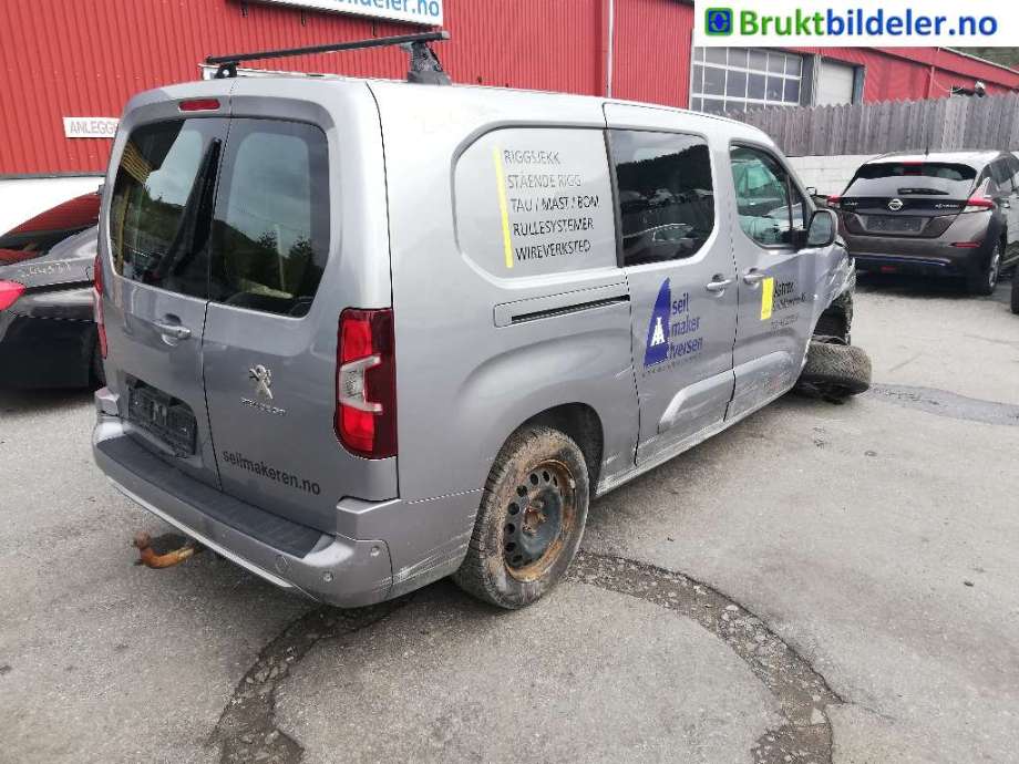 Peugeot Partner 2019-->> (Type III) , Motorkode: YHY, Girkassekode: 