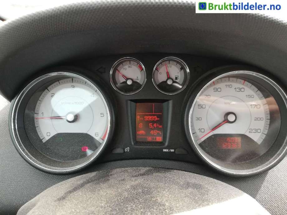 Peugeot 308 2007-2011 (Type I, Fase 1) , Motorkode: 9HZ, Girkassekode: 