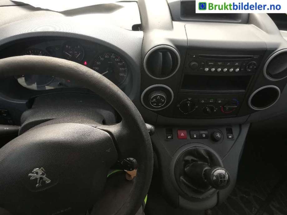 Peugeot Partner 2008-2015 (Type II, Fase 1) , Motorkode: 9HF, Girkassekode: 