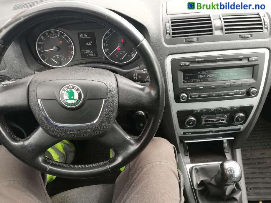 Škoda Octavia 2009-2013 (Type II, Fase 2) delebil , Motorkode: CAYC, Girkassekode: 