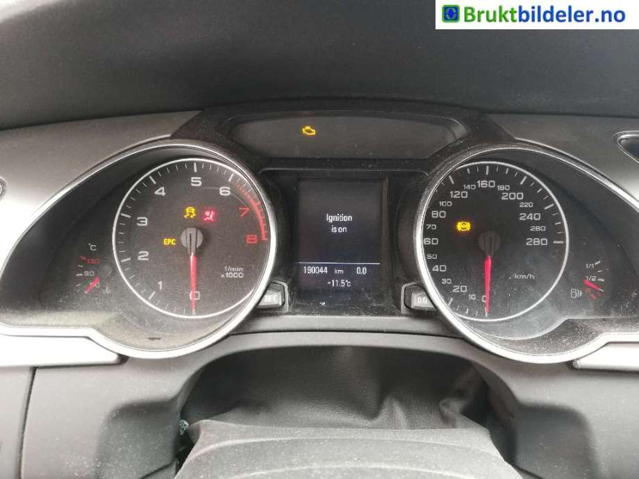 Audi A5 2007-2016 (Type I) , Motorkode: CABD, Girkassekode: JJF