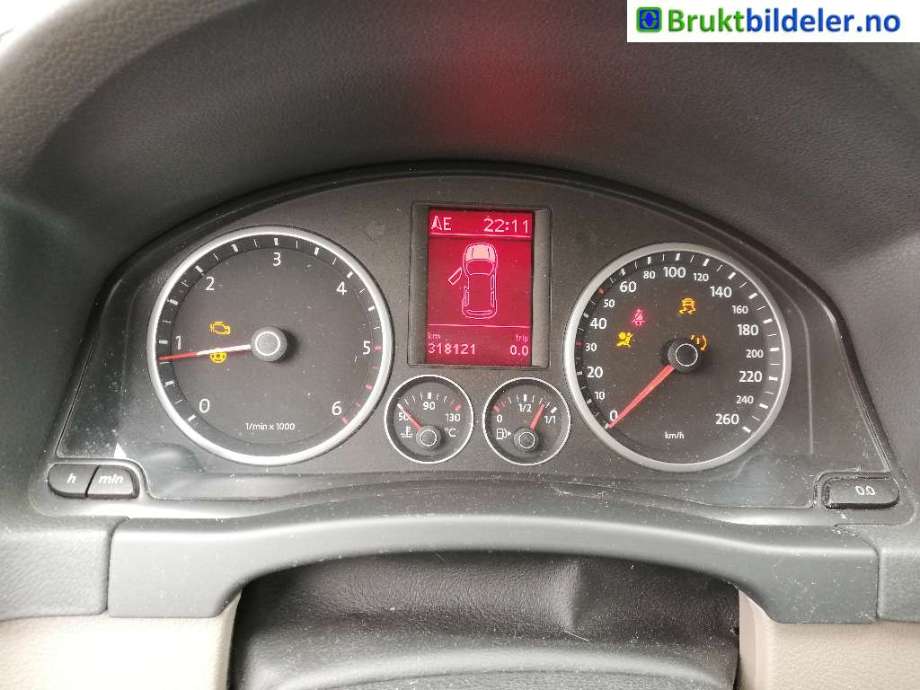 VW Tiguan 2007-2011 (Type I, Fase 1) , Motorkode: CBAB, Girkassekode: 