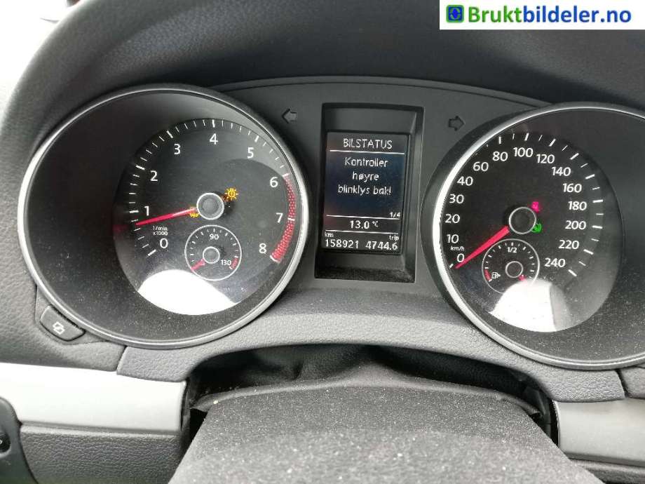 VW Golf VI 2008-2012 , Motorkode: CAXA, Girkassekode: NQA